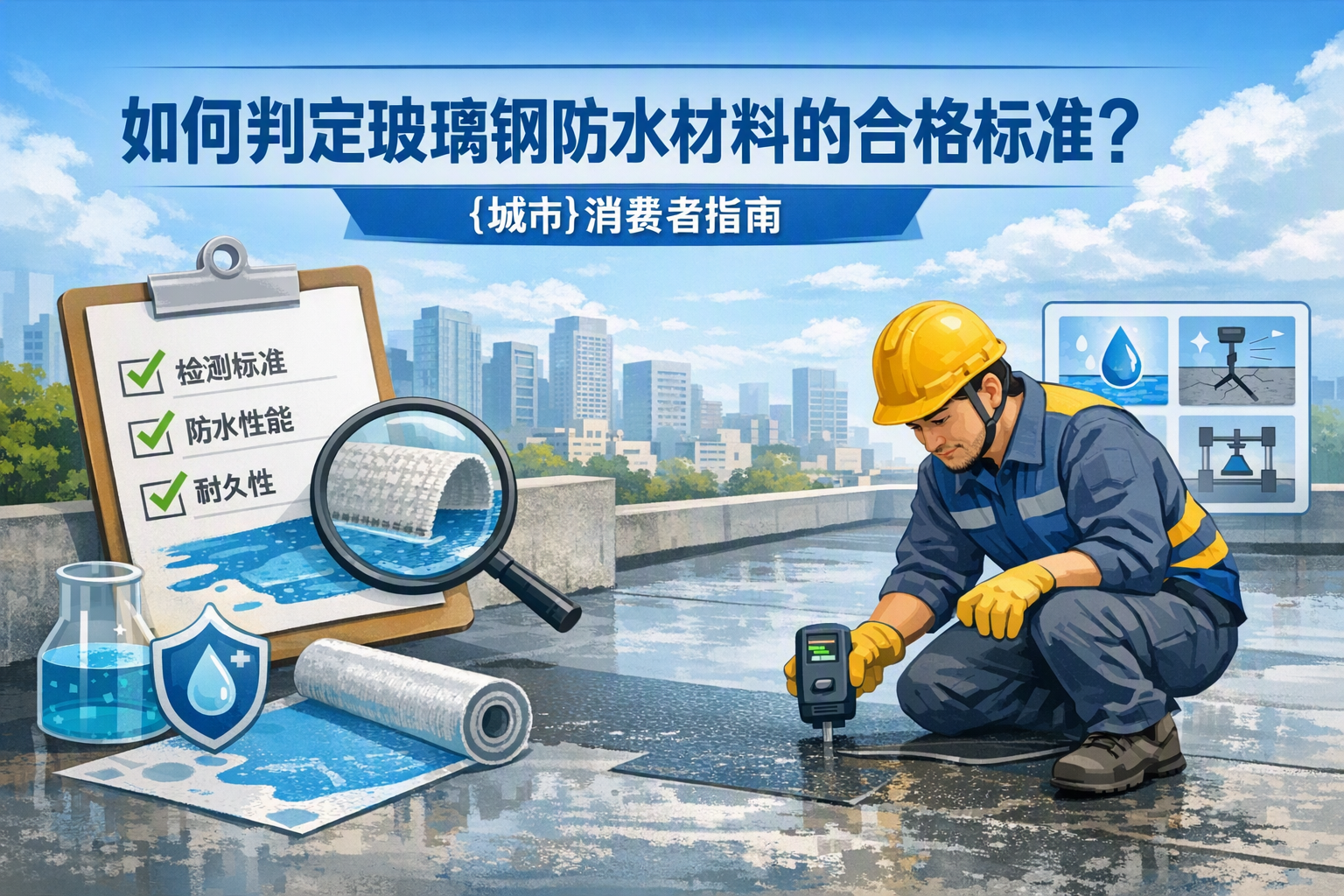 如何判定玻璃钢防水材料的合格标准? 潮州 消费者指南