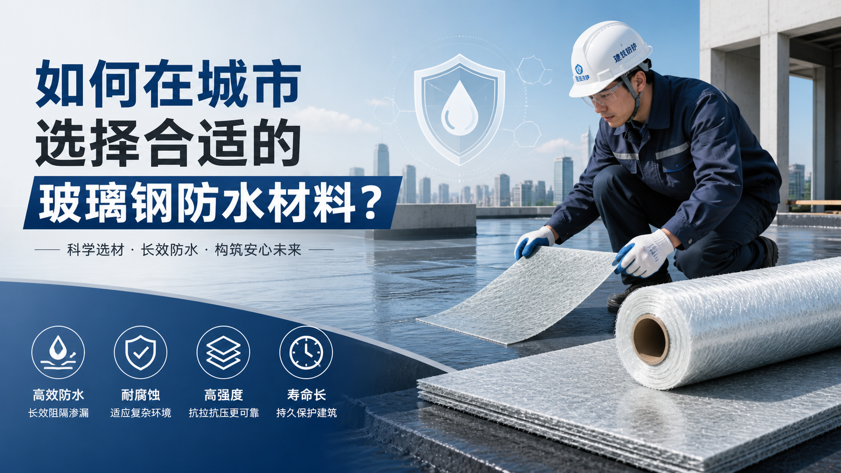 如何在潮州选择合适的玻璃钢防水材料？