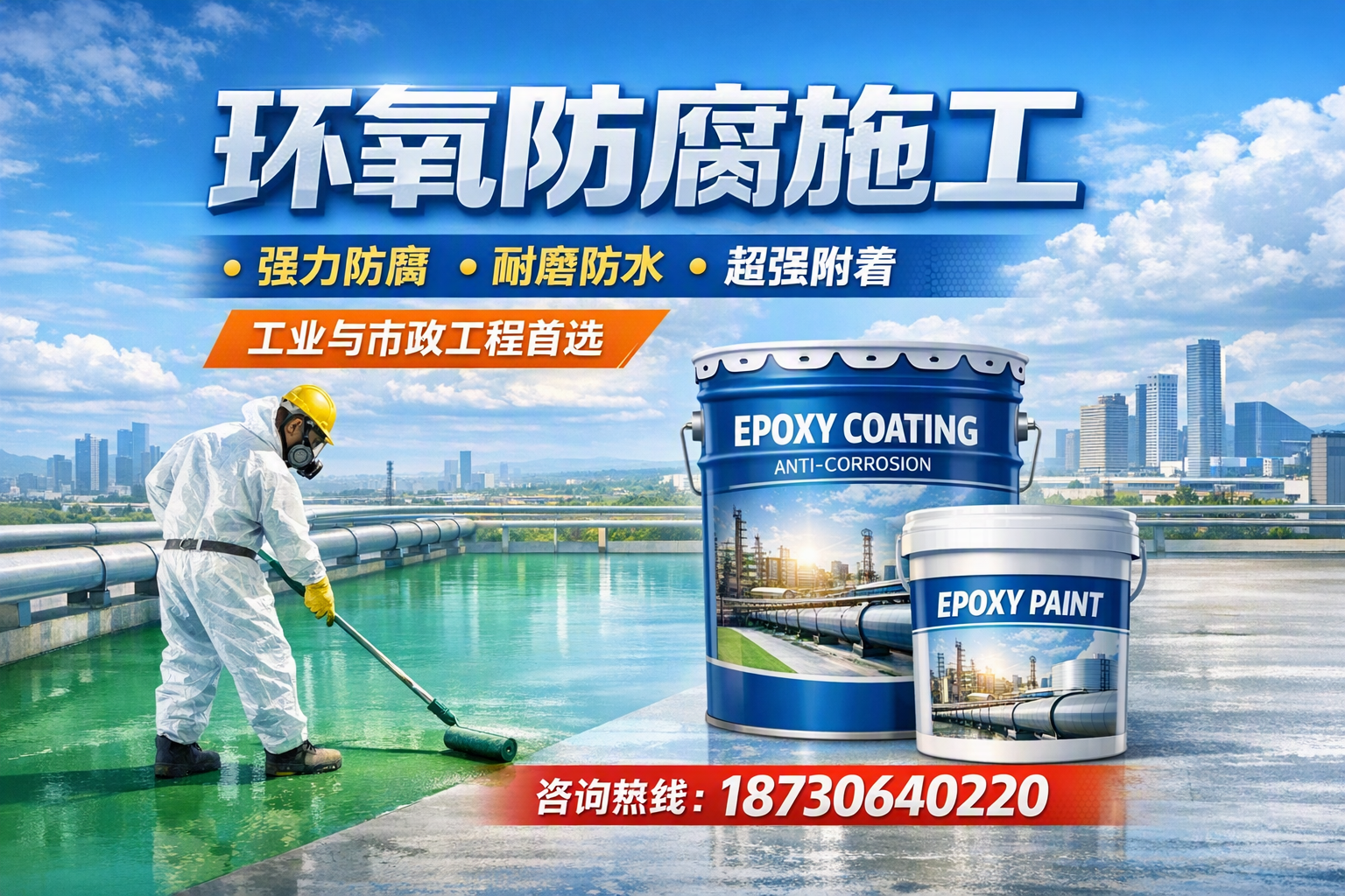 在 潮州 进行环氧防腐施工的注意事项