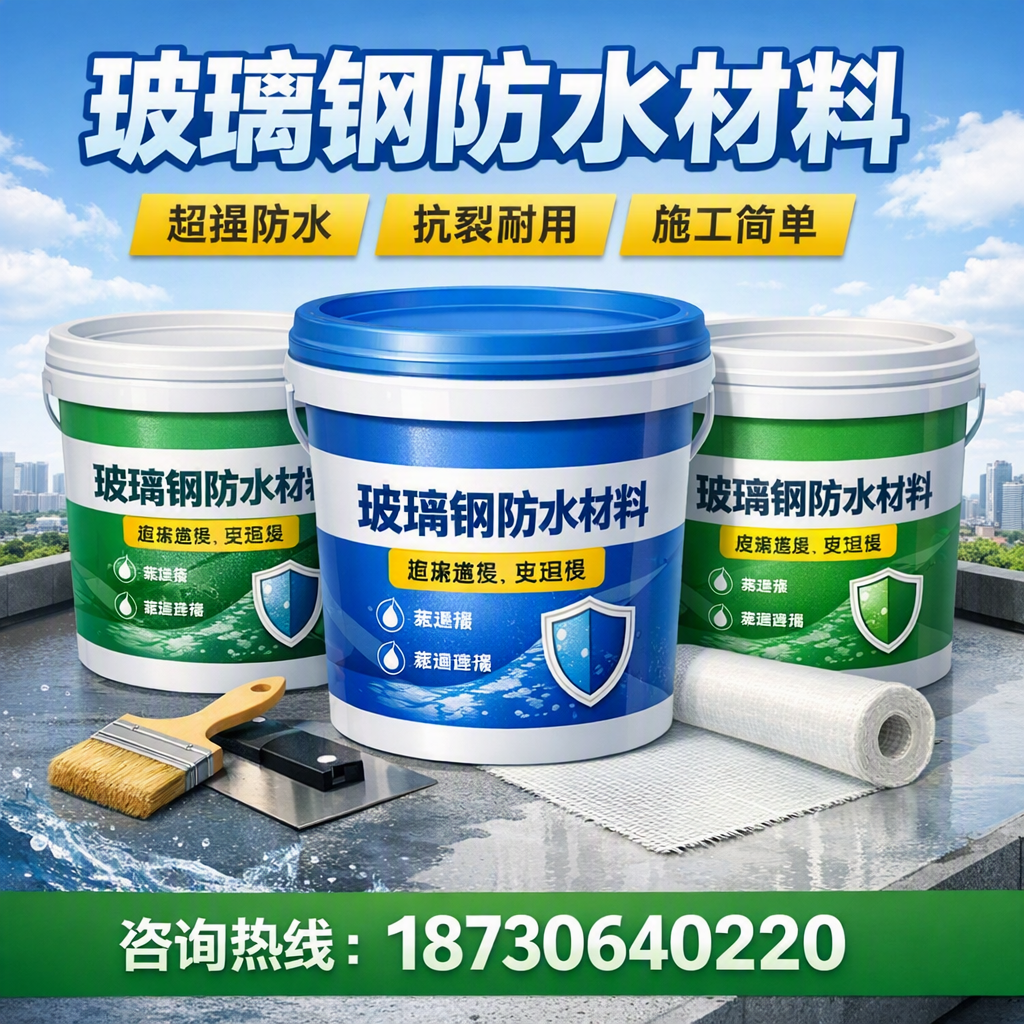 了解玻璃钢防水材料的市场趋势,潮州 企业不可不知